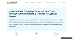 Desktop Screenshot of expertcyberlawyer.com